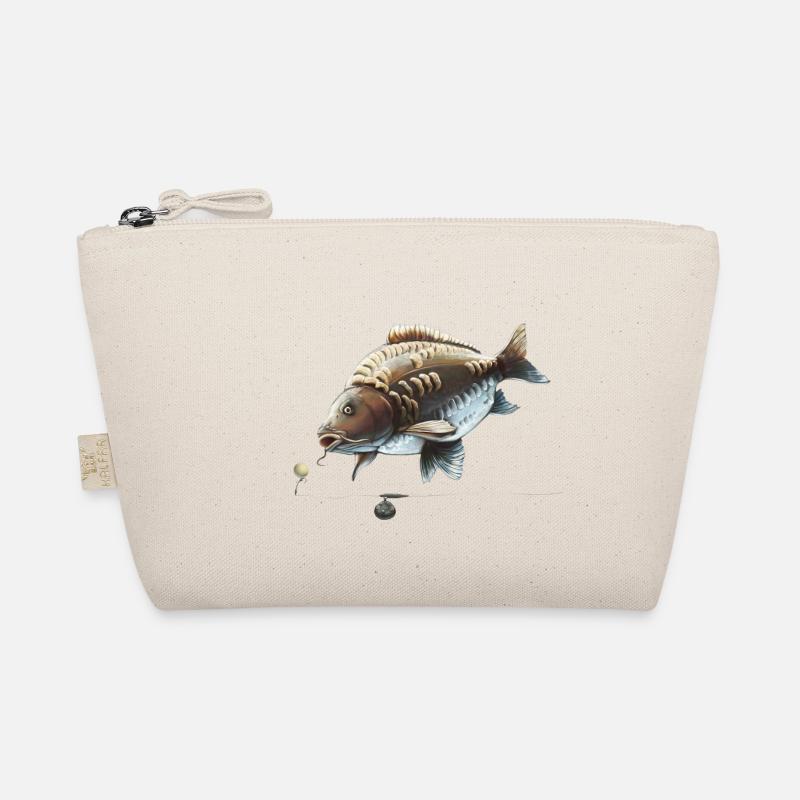 Karpfenfischen Ronnie Rig Spiegelkarpfen-Design Bio-Täschchen