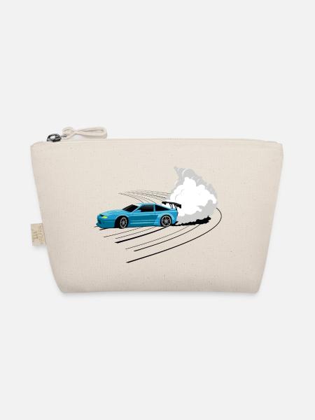 Car drifting - Organic Pouch - nature - Front