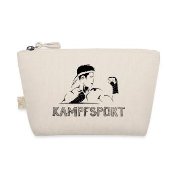 muay thai Kampfsport Symbol Logo icon Grafik - Bio-Täschchen - Natur - Vorne