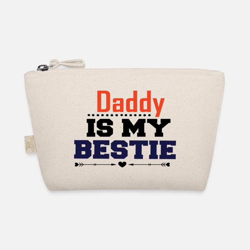 Daddy Is My Bestie Bio-Täschchen