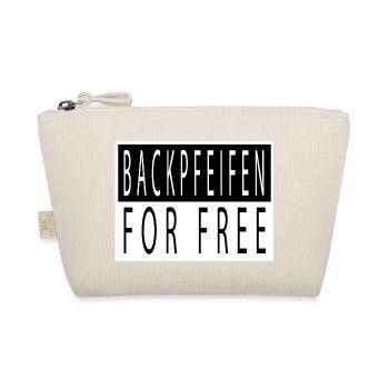 funny saying birthday gift idea statement - Organic Pouch - nature - Front