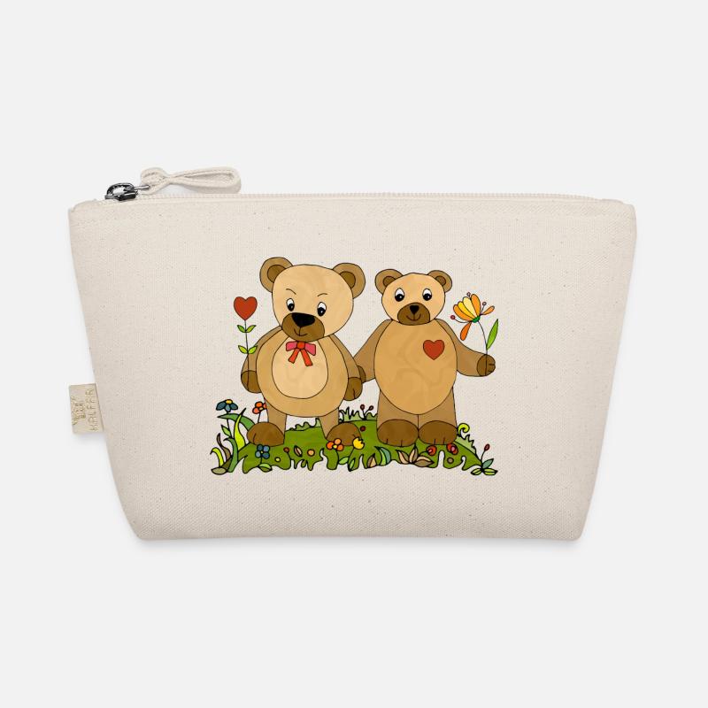 Teddy bear Organic Pouch