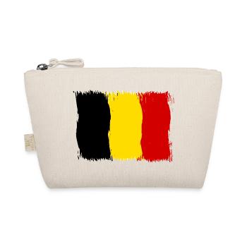Belgium Belgian Flag Flag Gift - Organic Pouch - nature - Front
