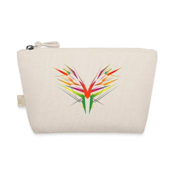 forme d’aile abstraite colorée - Trousse biologique - nature - Devant