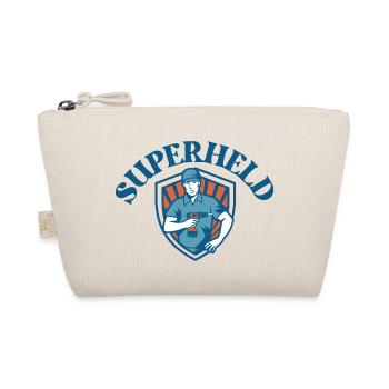 SUPERHELD - Bio-Täschchen - Natur - Vorne