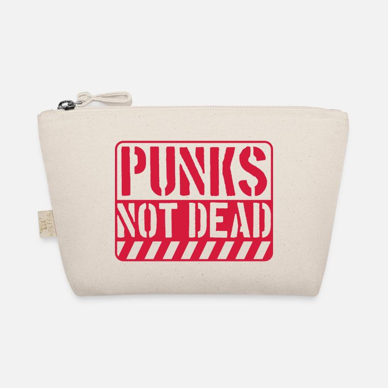 punks not dead Zitat Bio-Täschchen