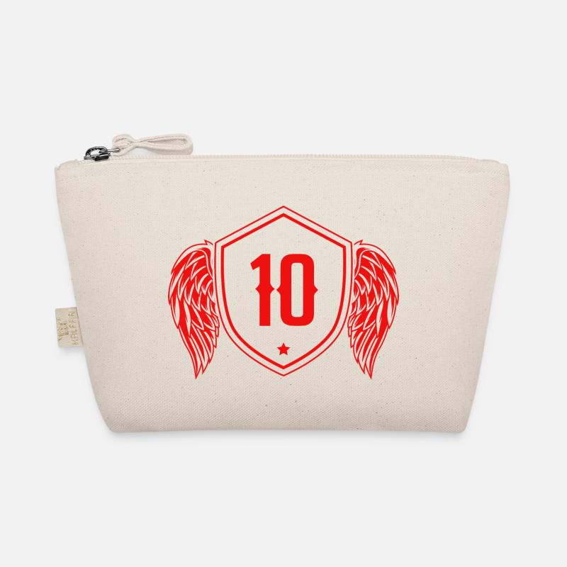 10 Zahl Wappen Bio-Täschchen