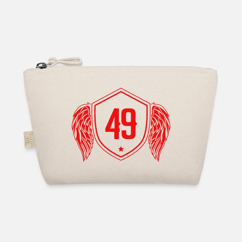 49 Zahl Wappen Bio-Täschchen