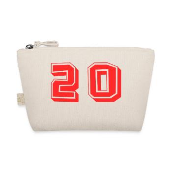 20 YEARS. 20th ANNIVERSARY. ANNIVERSARY 20 YEARS. 20 - Organic Pouch - nature - Front