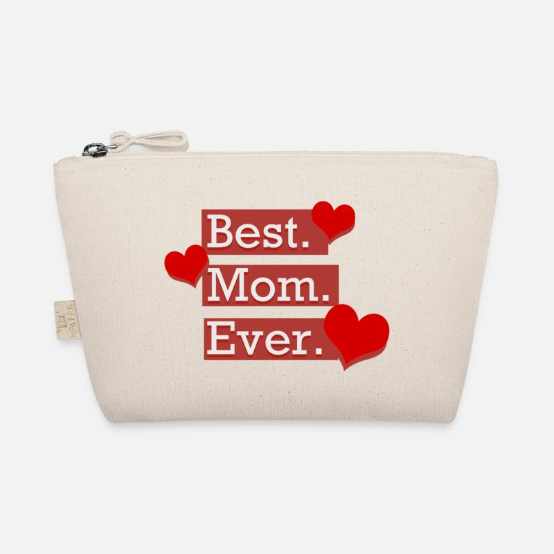 Best Mom Ever | Muttertags Geschenk Shirt Bio-Täschchen