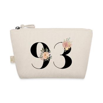 93rd Anniversary Flowers (Gift of 93 years) - Organic Pouch - nature - Front