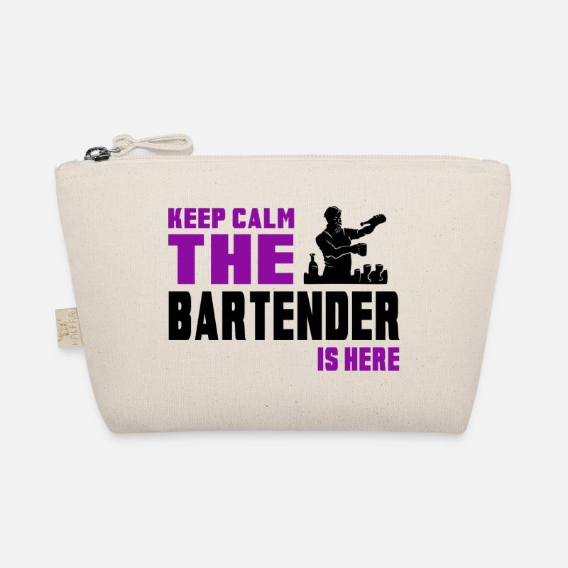 Keep Calm Barkeeper Design Bio-Täschchen
