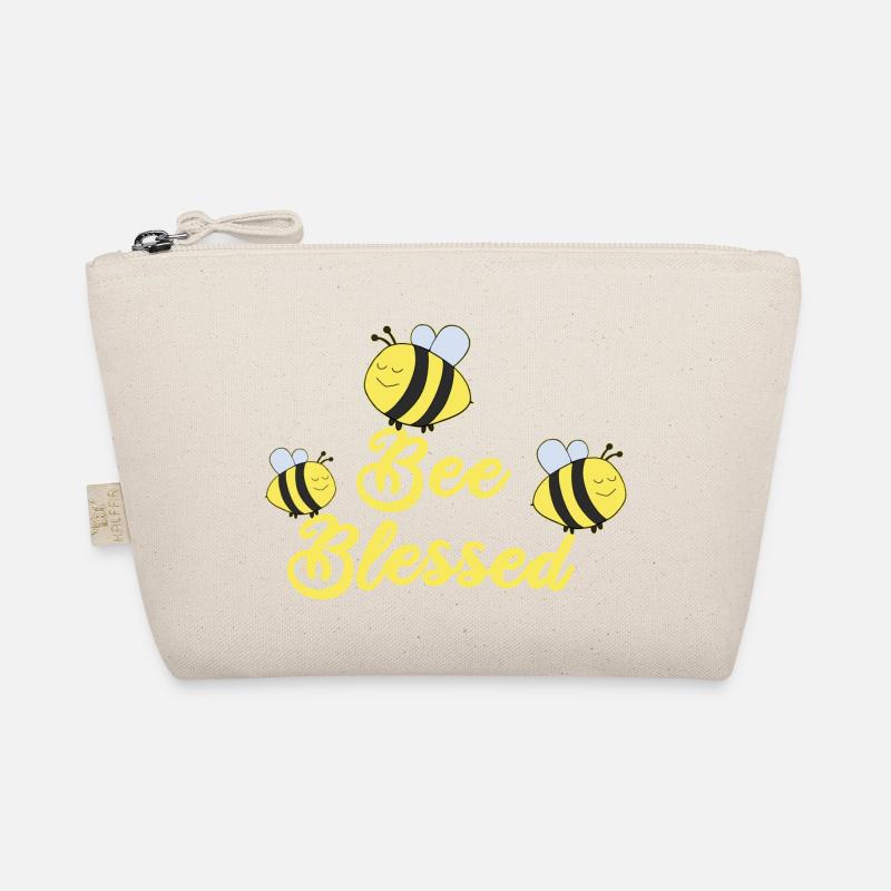 Bee Blessed Kinder Kirche - Bio-Täschchen - Natur