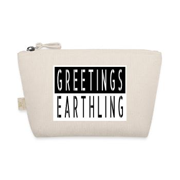 spaceship bday area51 statement memes - Organic Pouch - nature - Front