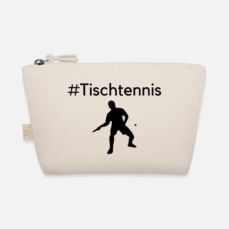 Tischtennis - Bio-Täschchen - Natur