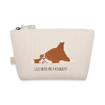 Les gens me fatiguent - Trousse biologique - nature - Devant
