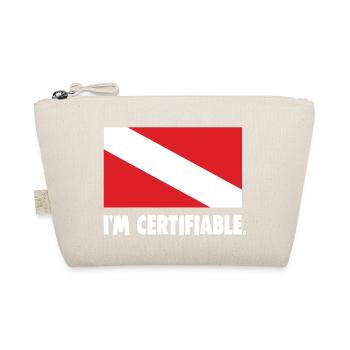 I'm certifiable - Bio-Täschchen - Natur - Vorne