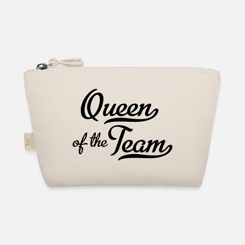 Queen of the Team - Bio-Täschchen - Natur