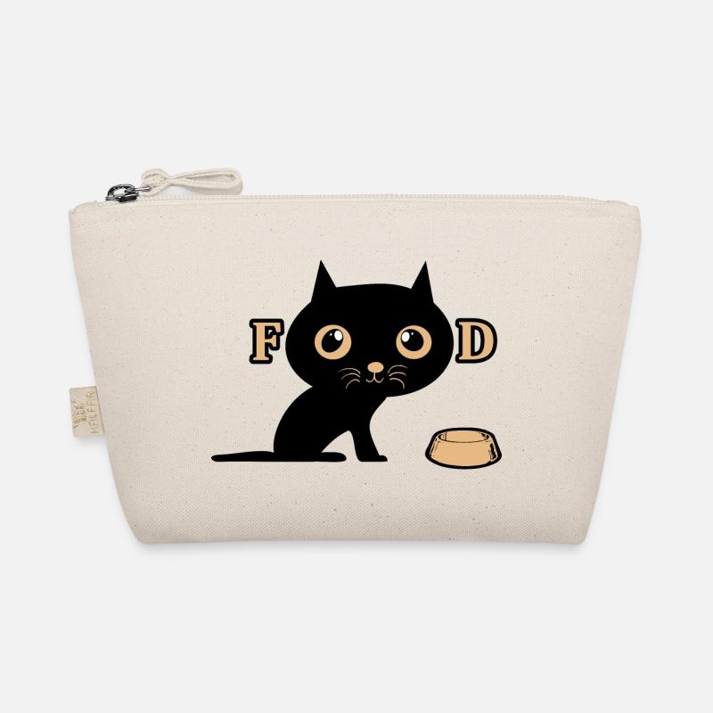 Le chat mignon a faim Trousse biologique