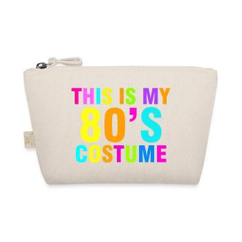 This is my 80's retro vintage 80s costume - Organic Pouch - nature - Front