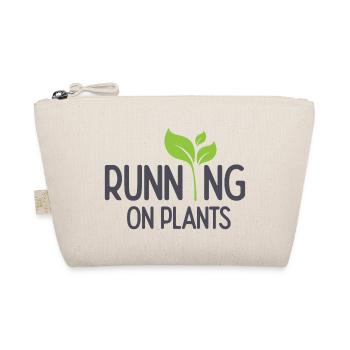 Laufen auf Pflanzen - Bio-Täschchen - Natur - Vorne