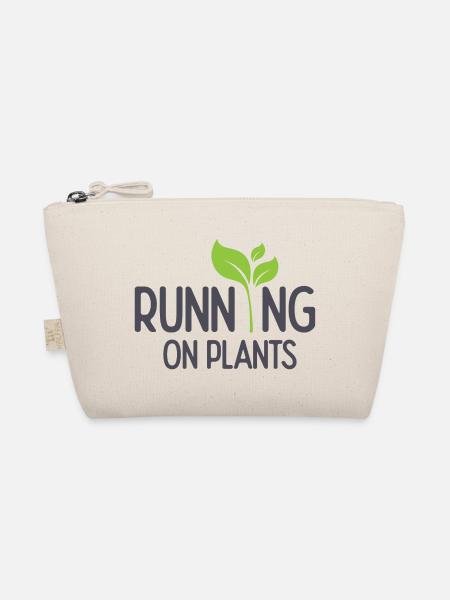 Laufen auf Pflanzen - Bio-Täschchen - Natur