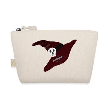 Hexenhut, Halloween Outfit, für mama - Bio-Täschchen - Natur - Vorne