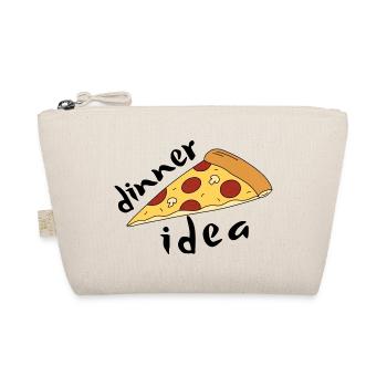 Cartoon-Peperoni-Pizza – Abendessen-Idee - Bio-Täschchen - Natur - Vorne