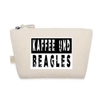 geschenk zitat hunderasse hundefreund coffeeshop - Bio-Täschchen - Natur - Vorne