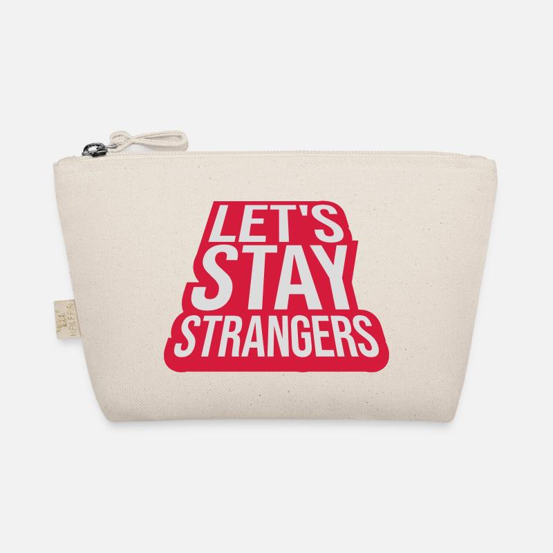 Citation Restons Strangers - Trousse biologique - nature