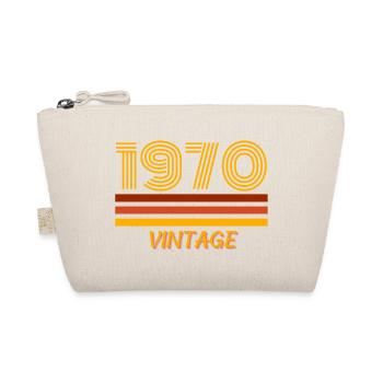 1970, vintage, année de naissance - Trousse biologique - nature - Devant