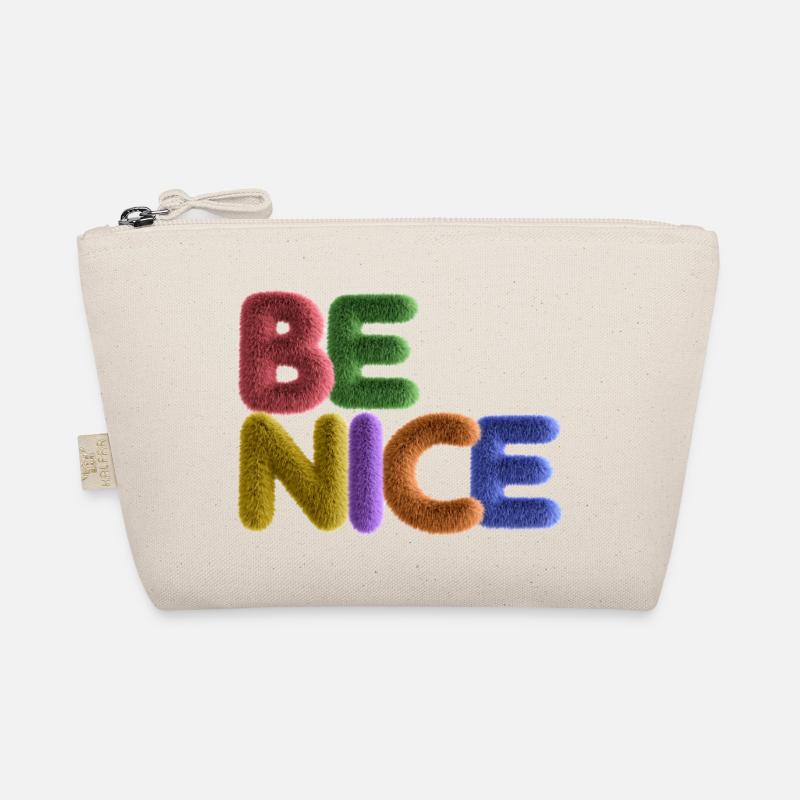 Be Nice - Bio-Täschchen - Natur