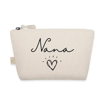 Mémé. Cadeau Nana - Trousse biologique - nature - Devant