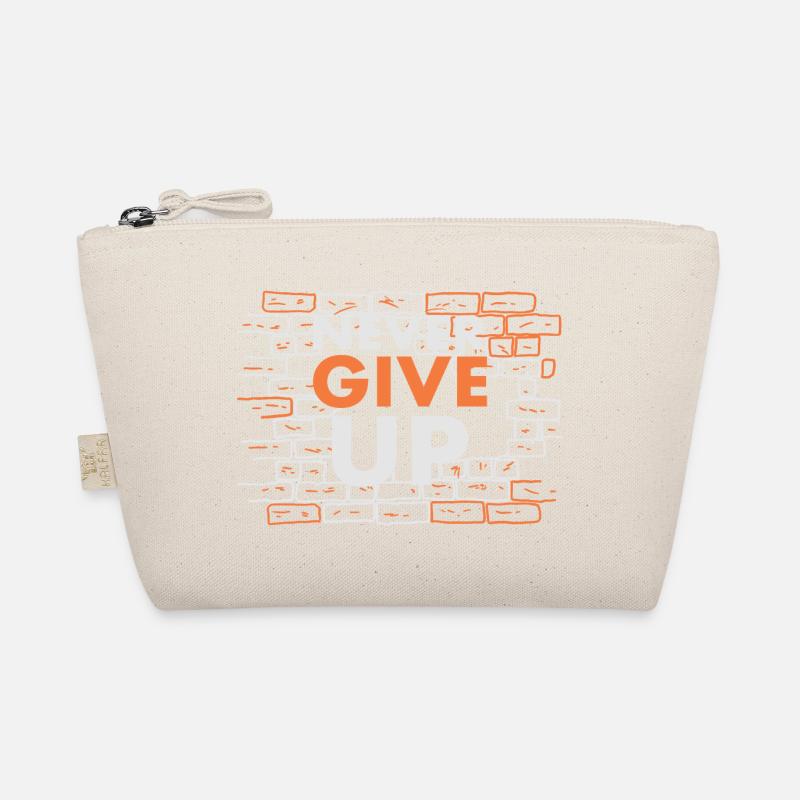 Never give up Organic Pouch