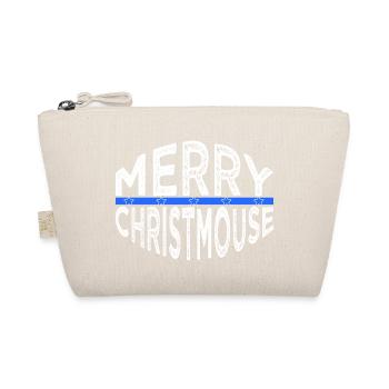 humor wisdom mouse okay cat all modest computer - Organic Pouch - nature - Front