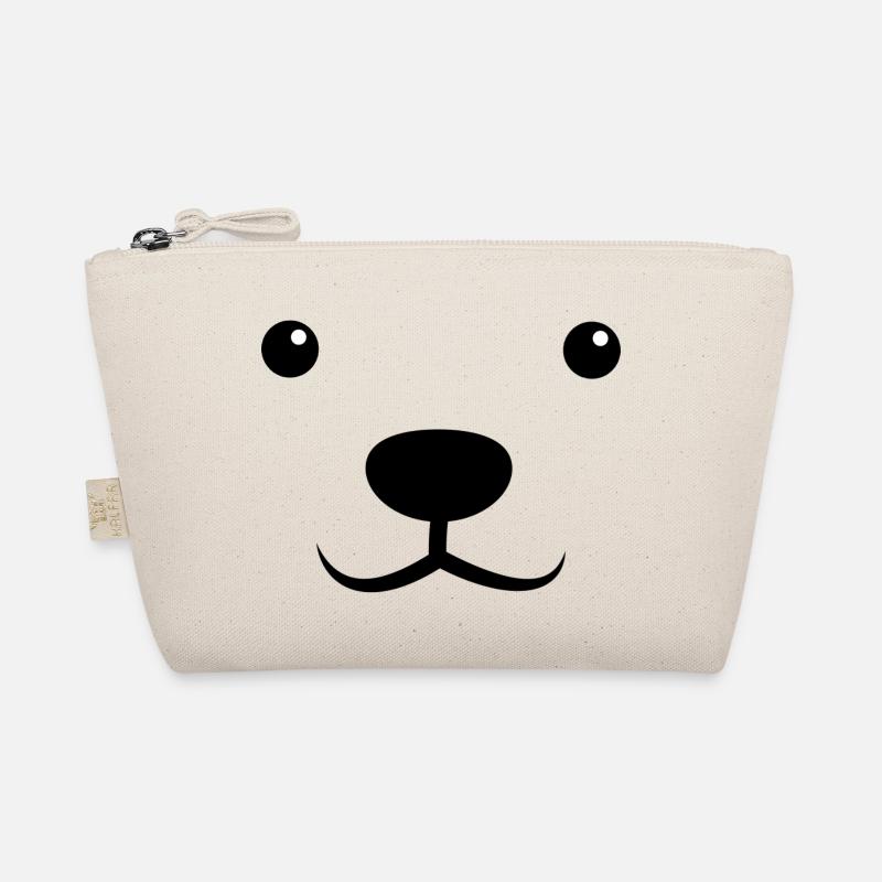 Ice Bath Polar Bear Arctic Winter Swimming Organic Pouch