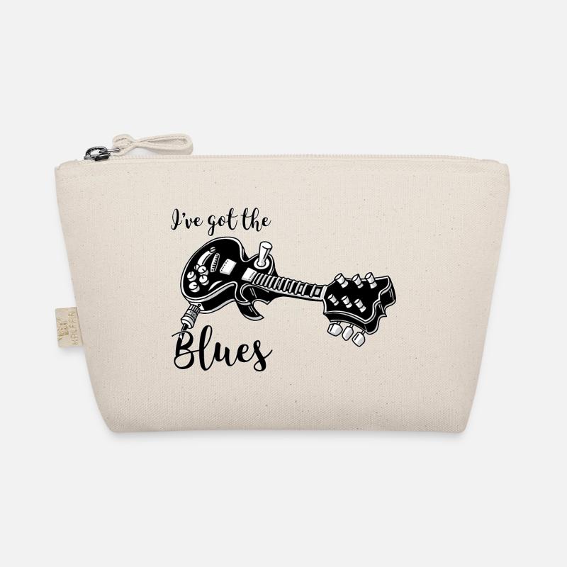 Ich habe den Blues - Bio-Täschchen - Natur