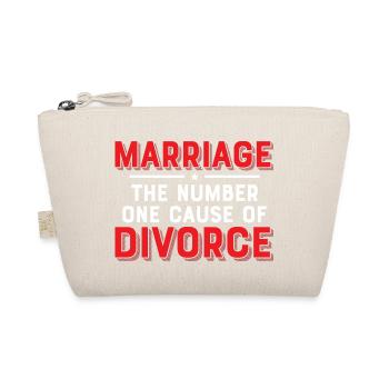 Marriage - The Number One Cause Of Divorce Ex-Wife - Bio-Täschchen - Natur - Vorne