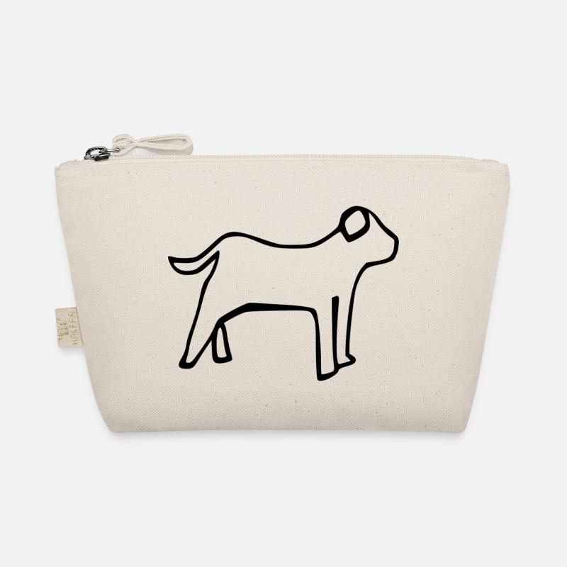 Hund - Bio-Täschchen - Natur