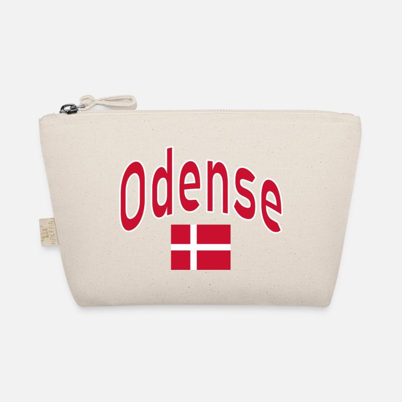 Drapeau d’Odense Danemark - Trousse biologique - nature