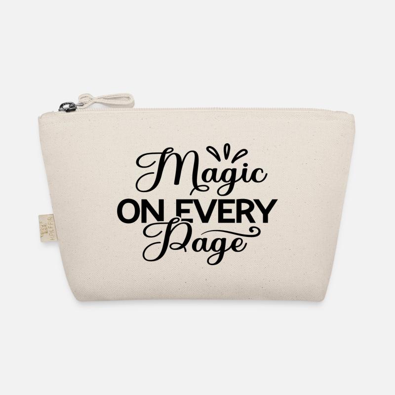 Magic On Every Page Organic Pouch