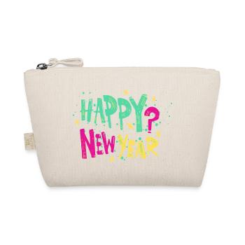 Happy New Year - Bio-Täschchen - Natur - Vorne