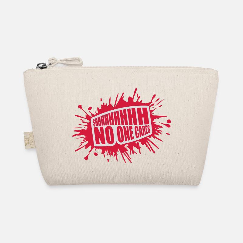 shhh no one cares Organic Pouch
