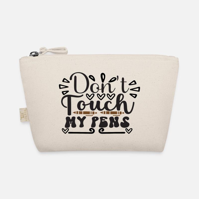 Don´t Touch My Pens Bio-Täschchen