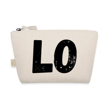 Love matching t-shirt couple - Organic Pouch - nature - Front