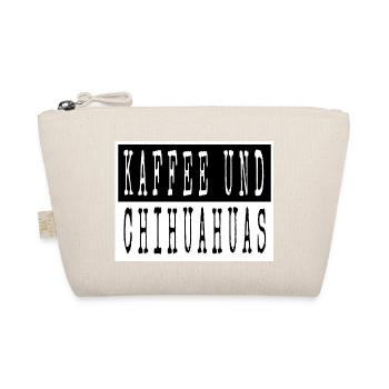 arabica hunderasse lustiger spruch - Bio-Täschchen - Natur - Vorne