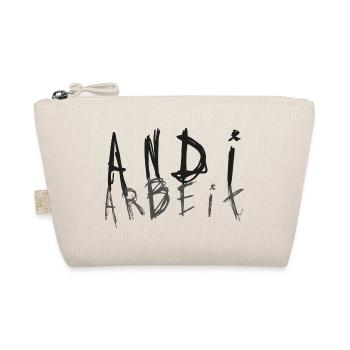 Andi Arbeit - Andreas, Andrea, Andy - Bio-Täschchen - Natur - Vorne