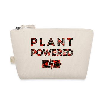 Plant Powered - rot - Bio-Täschchen - Natur - Vorne