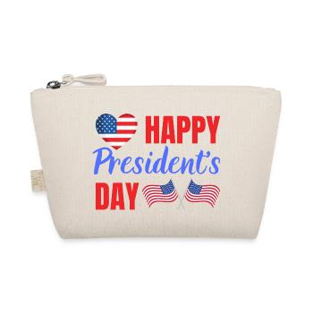 Happy President's Day - Organic Pouch - nature - Front