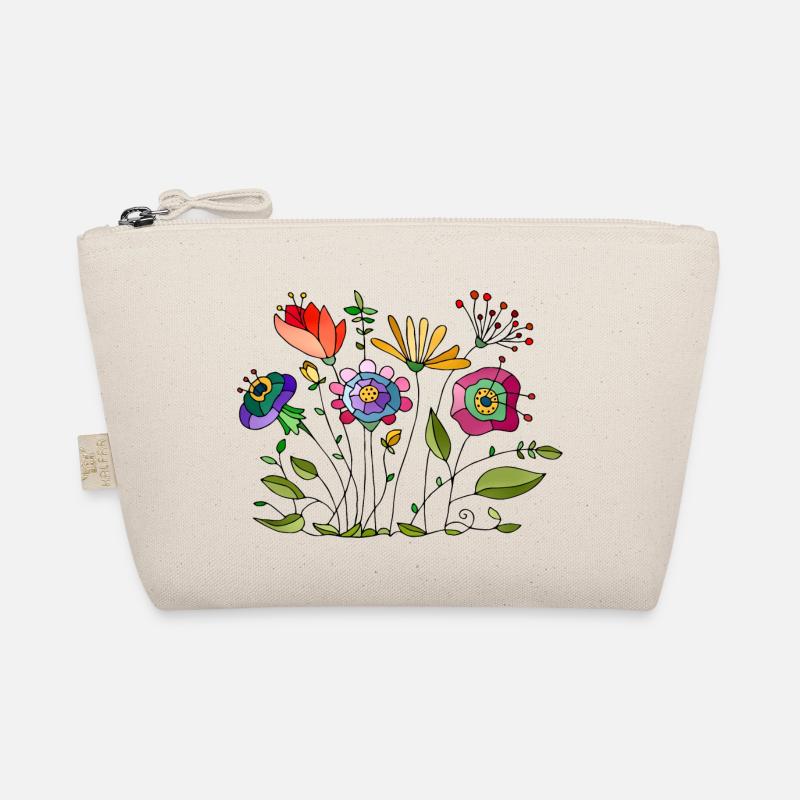 Blumen Bio-Täschchen